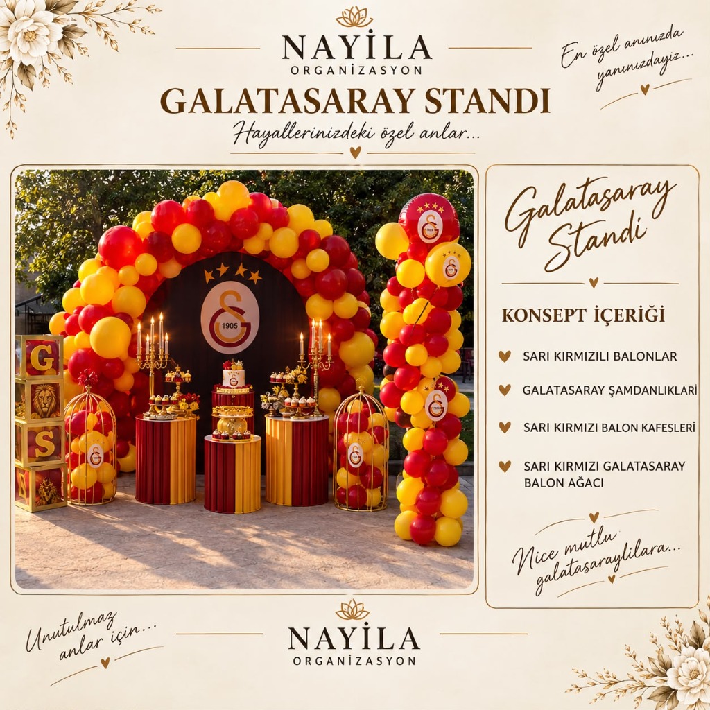 Galatasaray Standı Konsepti